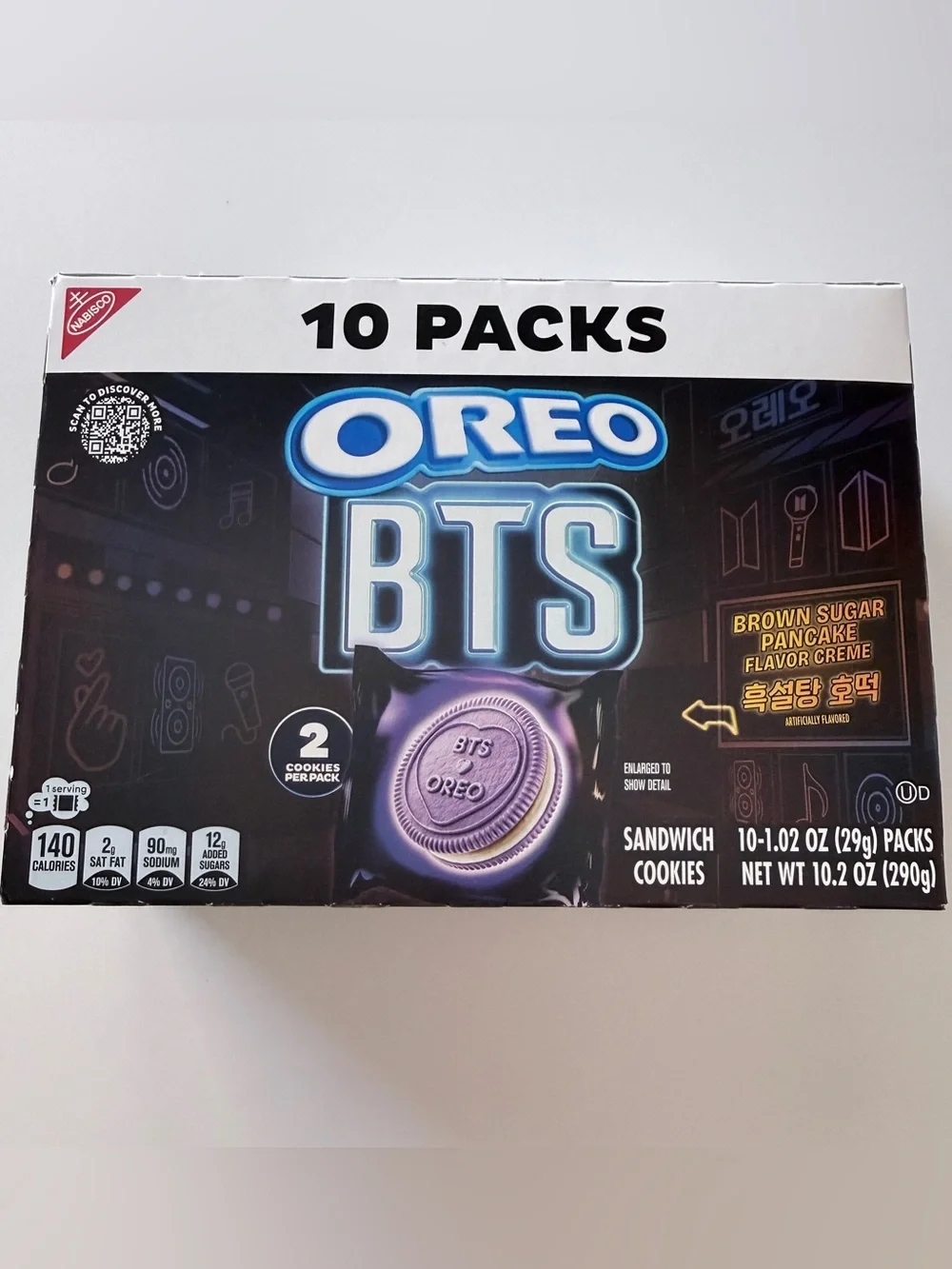 OREO BTS Snack Pack & 10 stickers